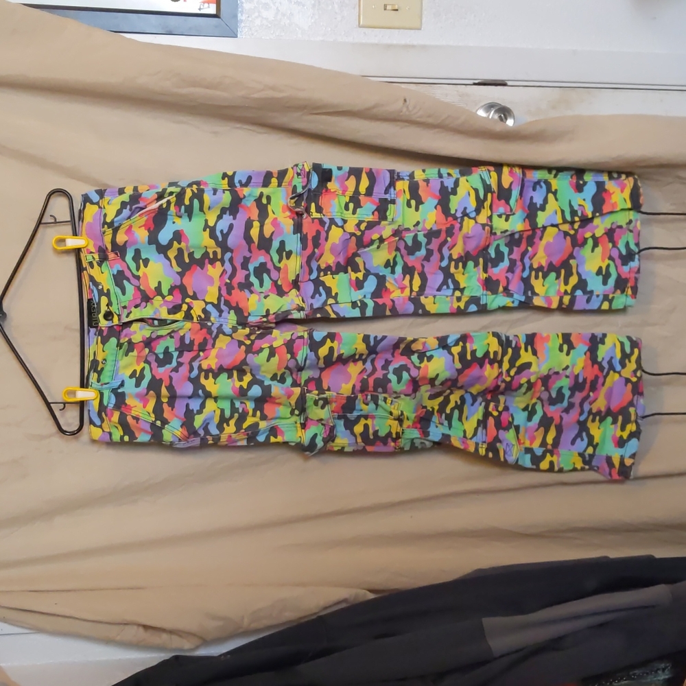 Rainbow Camo Cargo Pants